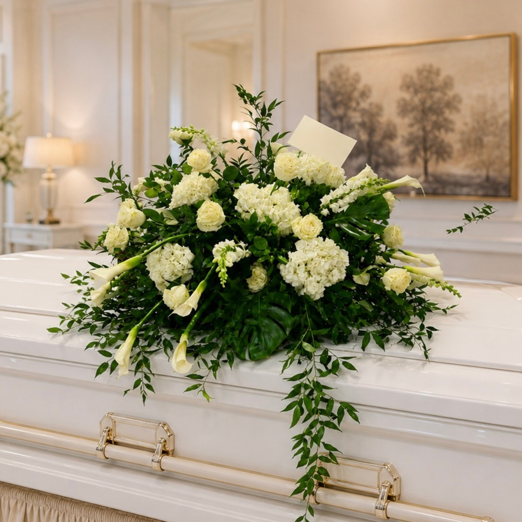 Modern Casket Spray