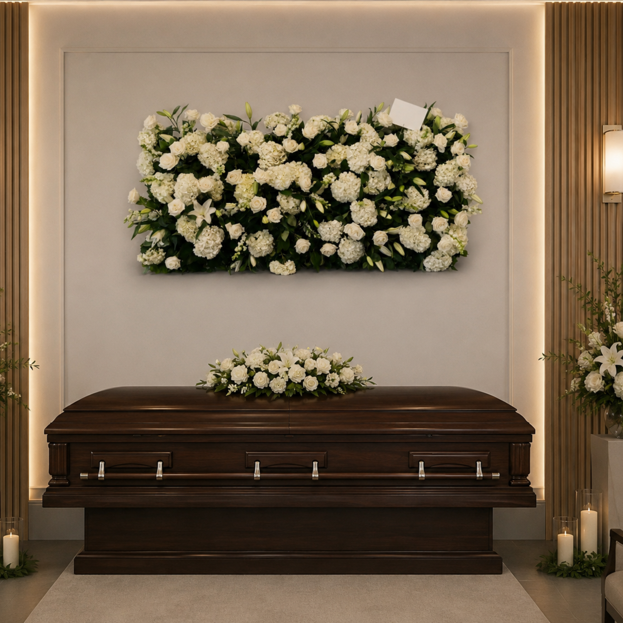 Tribute Floral Wall Panel