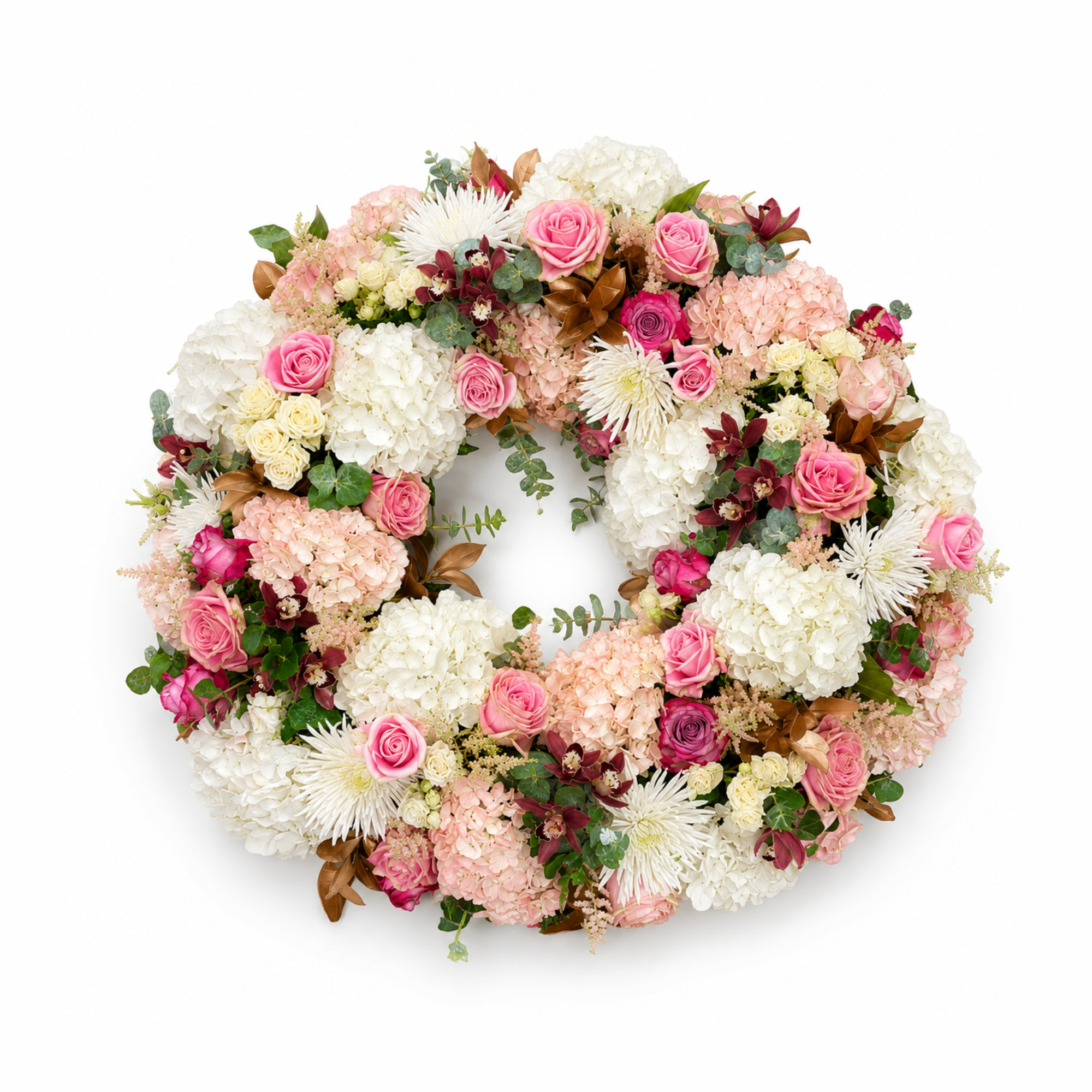 Modern Sympathy Wreath